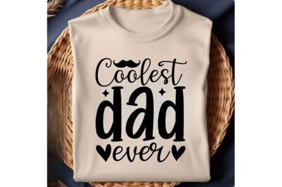 Coolest Dad Ever SVG: Perfect for T-Shirt Designs and Graphics