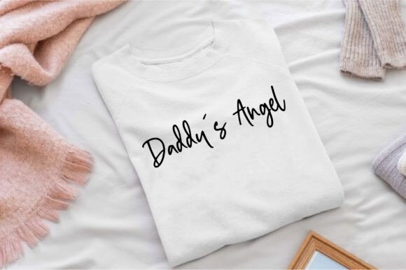 Daddy s Angel: A Versatile Graphic for T-Shirt Designs