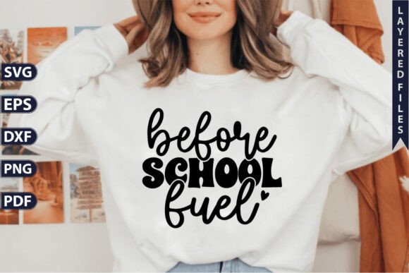 How the Before School Fuel Design Works in T-Shirt Graphics
