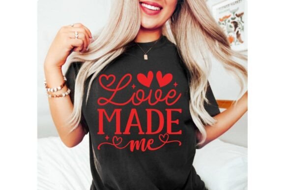 Love Made Me SVG: A Versatile Graphic for T-Shirt Designs