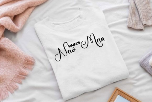 Mama's New Man: A Charming Embroidery Design