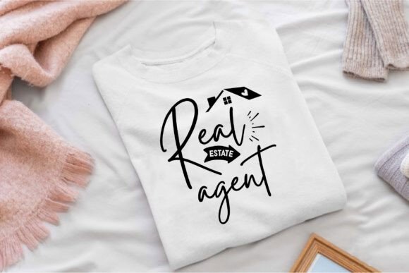 Real Estate Agent Graphics for T-Shirt Designs and More